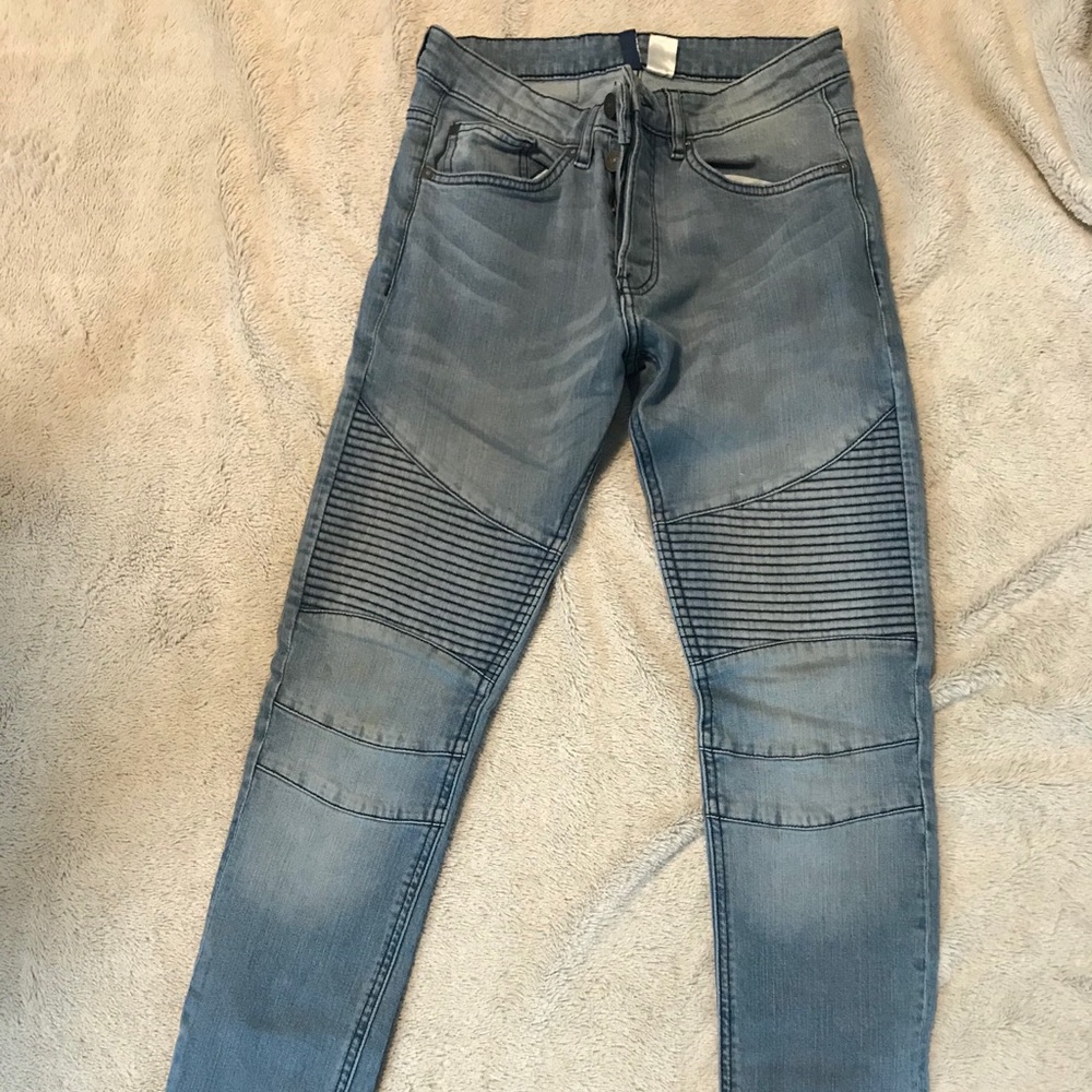 Moto jeans skinny